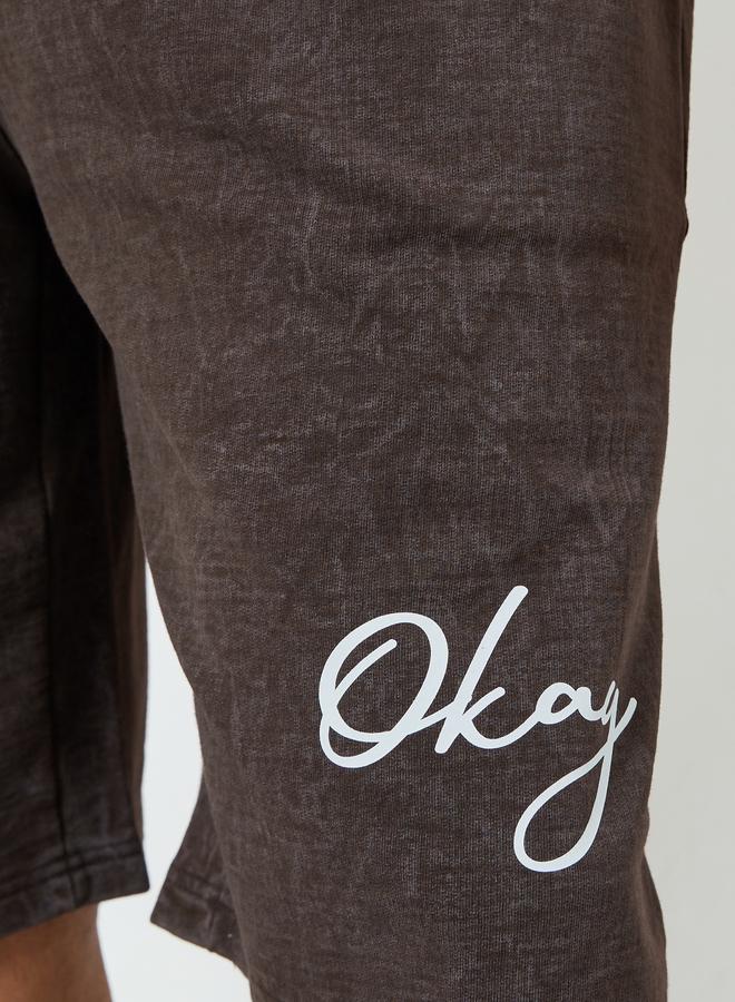 ستايلي شورت بقصة واسعة مع رباط للرجال - Image 2